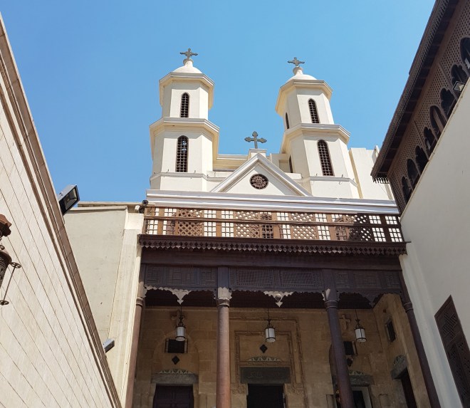St. Mary's (hanging) church, Old Cairo, summer 2016 (2)