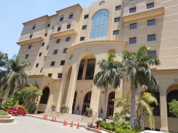 Cultural Center in Coptic Orthodox Patriarcate, Abassya Cairo, summer 2016